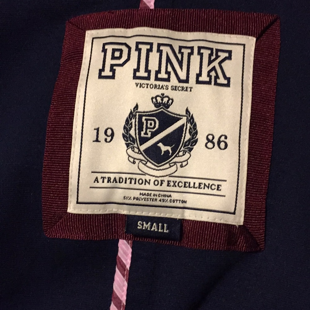 Pink by VS navy and white jacket - Picture 6 of 8